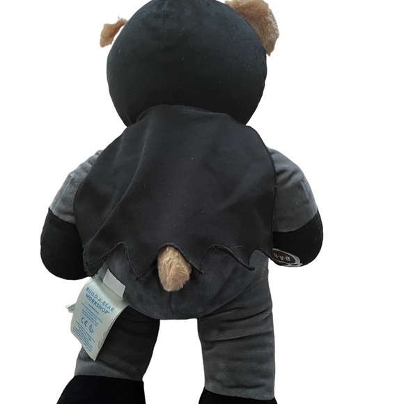 Build-A-Bear Batman Teddy Bear 16” W Cape! DC Comics Batman Collection Retired - Picture 2 of 7